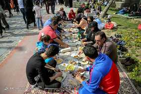 روز طبیعت در بوستان های آب و آتش, پل طبیعت و طالقانی