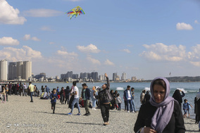 روز طبیعت در دریاچه شهدای خلیج فارس (چیتگر) تهران