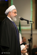 دیدار مسئولان نظام و سفرای اسلامی با رهبر انقلاب