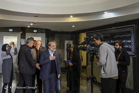 حضور چهره‌ها در منزل مرحوم جمشید مشایخی