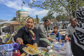 آئین سنتی چهارده بدر در گرگان