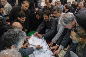 وداع با پیکر سیدسقّا