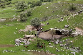 امداد رسانی به روستاهای سیل زده و صعب العبور الیگودرز