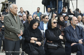 مراسم تشییع پیکر زنده یاد جمشید مشایخی