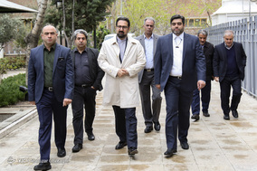 مراسم تشییع پیکر زنده یاد جمشید مشایخی