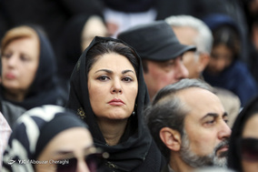 مراسم تشییع پیکر زنده یاد جمشید مشایخی