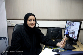 ارتباط تلفنی نعیمه نظام دوست بازیگر سریال نوروزی «نون خ» با مخاطبان در واحد 162 ارتباط با مخاطبان روابط عمومی رسانه ملی