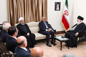 دیدار عادل عبدالمهدی نخست وزیر عراق با حضرت آیت الله خامنه ای رهبر معظم انقلاب اسلامی