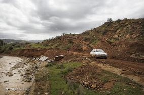 بازگشایی جاده سیلزده معمولان