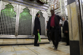 آئین غبارروبی حرم حضرت عبدالعظیم(ع)