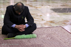 آئین غبارروبی حرم حضرت عبدالعظیم(ع)