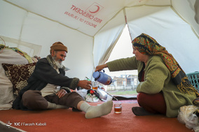 قوش تپه؛ پناهگاه طیور سیل زده