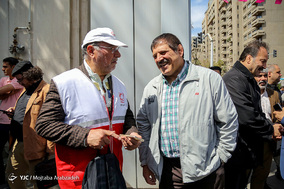 گلریزان جامعه ورزش برای سیل زدگان