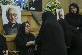 مراسم ترحیم و بزرگداشت زنده‌یاد جمشید مشایخی، هنرمند پیشکسوت سینمای ایران