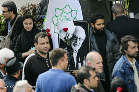 مراسم ترحیم و بزرگداشت زنده‌یاد جمشید مشایخی، هنرمند پیشکسوت سینمای ایران