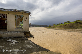 روستای سیل زده چمخوشه