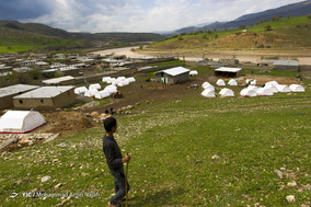 روستای سیل زده چمخوشه