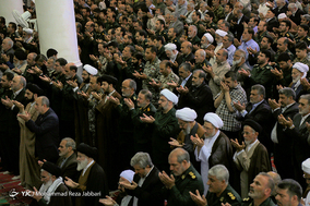 راهپیمایی مردم قم در حمایت از سپاه پاسداران