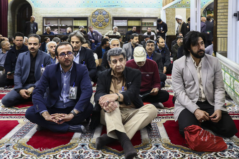 بزرگداشت جمشید مشایخی در مسجد بلال