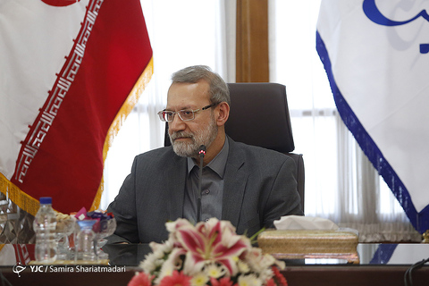 دیدار رئیس کمیسیون امنیت ملی ایتالیا با علی لاریجانی‎، رئیس مجلس شورای اسلامی