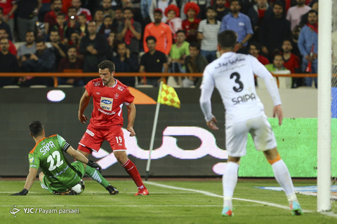 لیگ برتر فوتبال/ پرسپولیس ۳ - سایپا ۲