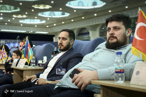 شرکت‌کنندگان سی‌وششمین دوره مسابقات بین‌المللی قرآن کریم