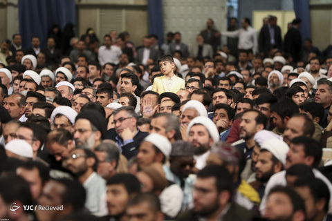 دیدار شرکت کنندگان مسابقات بین‌المللی قرآن با رهبر معظم انقلاب