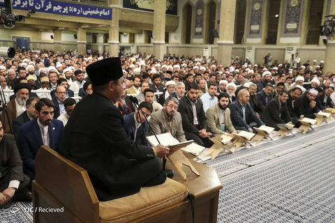 دیدار شرکت کنندگان مسابقات بین‌المللی قرآن با رهبر معظم انقلاب