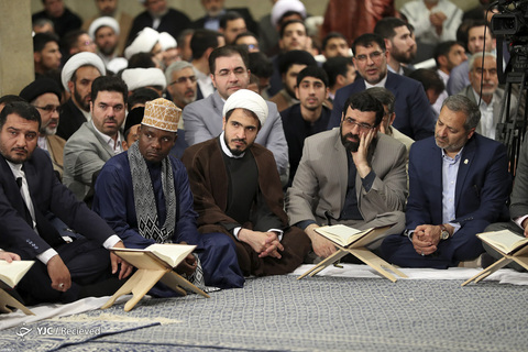 دیدار شرکت کنندگان مسابقات بین‌المللی قرآن با رهبر معظم انقلاب