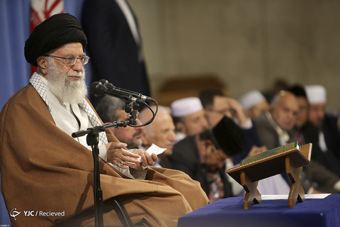 دیدار شرکت کنندگان مسابقات بین‌المللی قرآن با رهبر معظم انقلاب