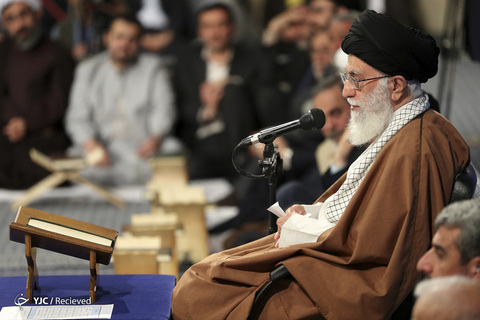 دیدار شرکت کنندگان مسابقات بین‌المللی قرآن با رهبر معظم انقلاب