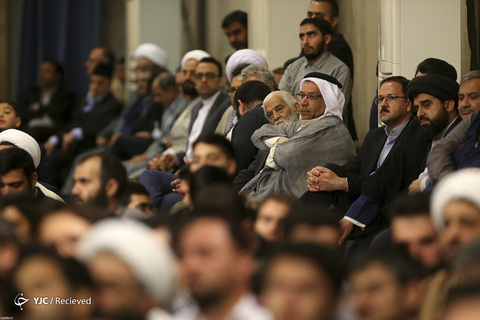دیدار شرکت کنندگان مسابقات بین‌المللی قرآن با رهبر معظم انقلاب