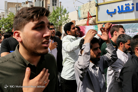بازگشت پیکر شهید مدافع حرم 