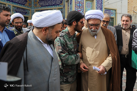 سفر حجت الاسلام احمد مروی تولیت آستان قدس رضوی به مناطق سیل‌زده آق‌قلا و گمیشان در استان گلستان