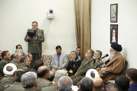 دیدار فرماندهان و کارکنان ارتش با رهبر معظم انقلاب