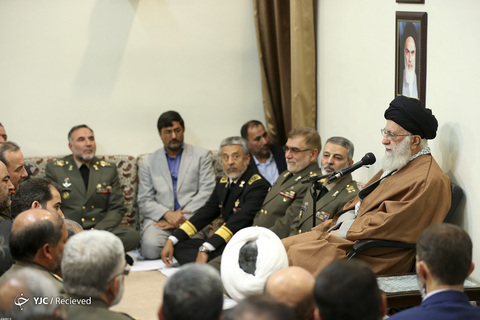 دیدار فرماندهان و کارکنان ارتش با رهبر معظم انقلاب