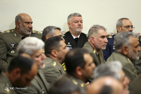 دیدار فرماندهان و کارکنان ارتش با رهبر معظم انقلاب