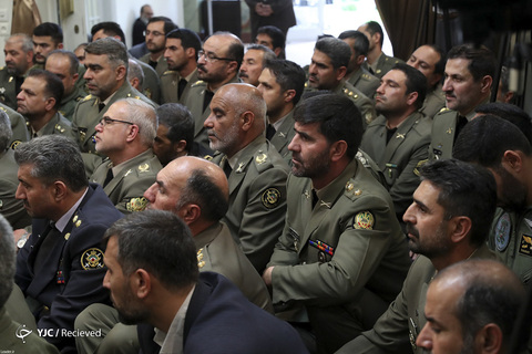 دیدار فرماندهان و کارکنان ارتش با رهبر معظم انقلاب