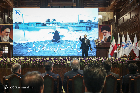 گردهمایی هنرمندان و ورزشکاران به بهانه کمک به سیل‌زدگان در اکران خصوصی فیلم سینمایی «غلامرضا تختی»