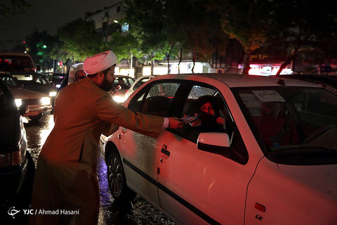 جشن نیمه شعبان در مشهد مقدس و حرم مطهر رضوی