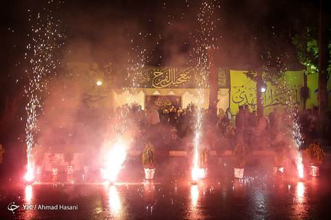 جشن نیمه شعبان در مشهد مقدس و حرم مطهر رضوی