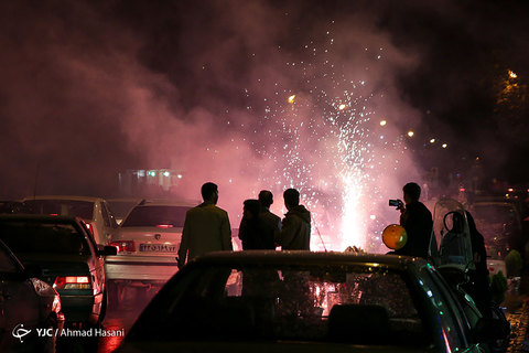 جشن نیمه شعبان در مشهد مقدس و حرم مطهر رضوی