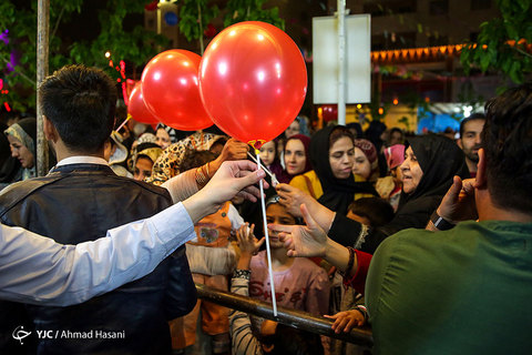 جشن نیمه شعبان در مشهد مقدس و حرم مطهر رضوی