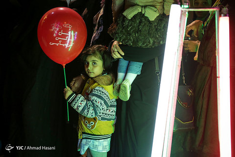 جشن نیمه شعبان در مشهد مقدس و حرم مطهر رضوی