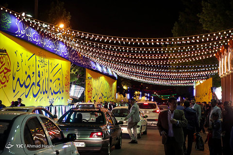 جشن نیمه شعبان در مشهد مقدس و حرم مطهر رضوی
