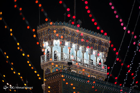 جشن نیمه شعبان در مشهد مقدس و حرم مطهر رضوی