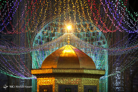 جشن نیمه شعبان در مشهد مقدس و حرم مطهر رضوی
