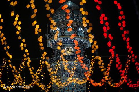 جشن نیمه شعبان در مشهد مقدس و حرم مطهر رضوی