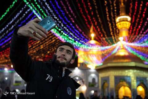 جشن نیمه شعبان در مشهد مقدس و حرم مطهر رضوی