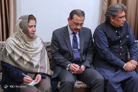 دیدار نخست وزیر پاکستان با رهبر انقلاب